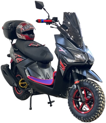 Скутер LI YA Samurai 150 черный