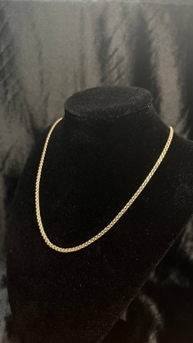 MANAR GOLD MNR01-007 длина 45 см, вес 2.45 г золото, плетение бисмарк