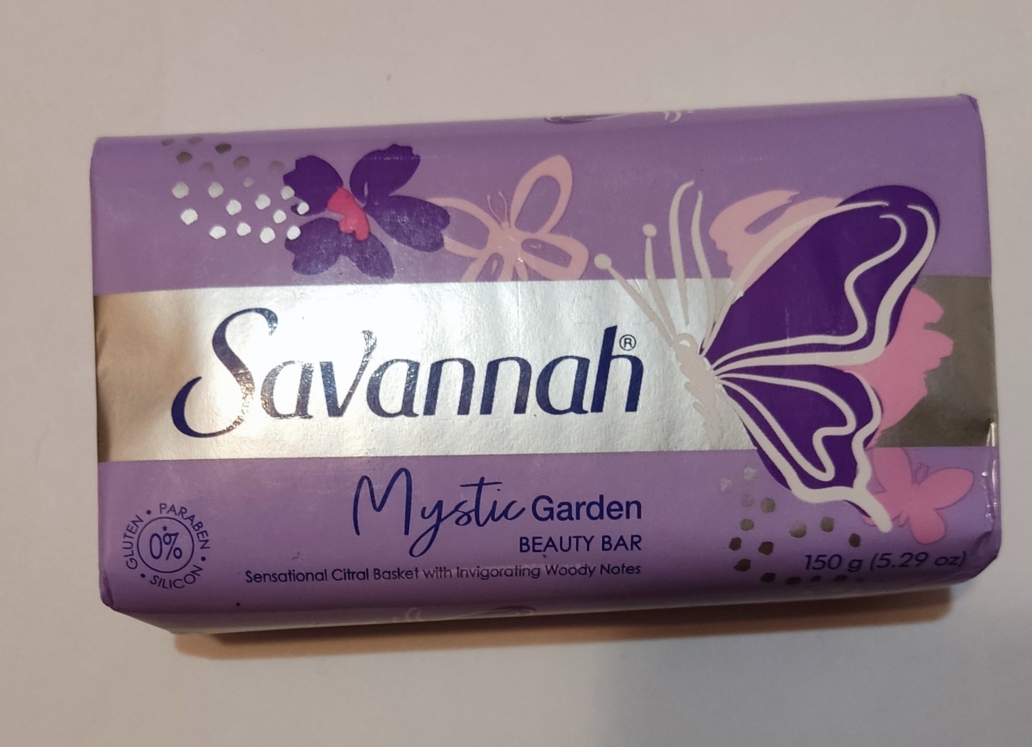 Кусковое мыло туалетное SAVANNAH Mystic Garden Цветочный 150 г