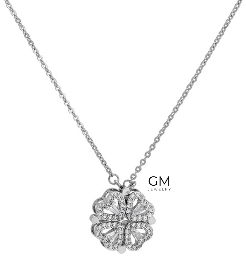 GM jewelry длина 45 см бижутерный сплав, цирконий