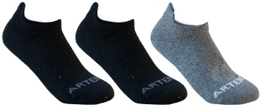 Носки Decathlon 8522600 3 пары черный EU27/30