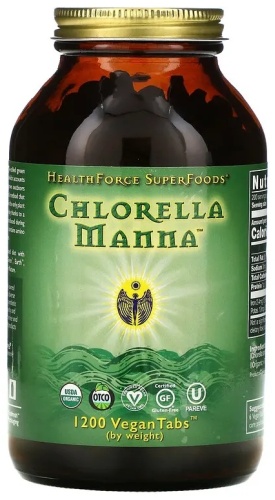 HealthForce SuperFoods БАД Chlorella Manna 1200 таблеток