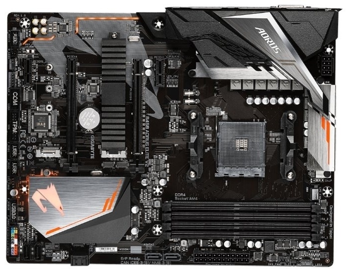 Материнская плата GIGABYTE B450 AORUS ELITE V2