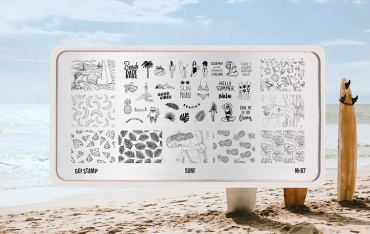 Go! Stamp пластины для стемпинга 87 Surf