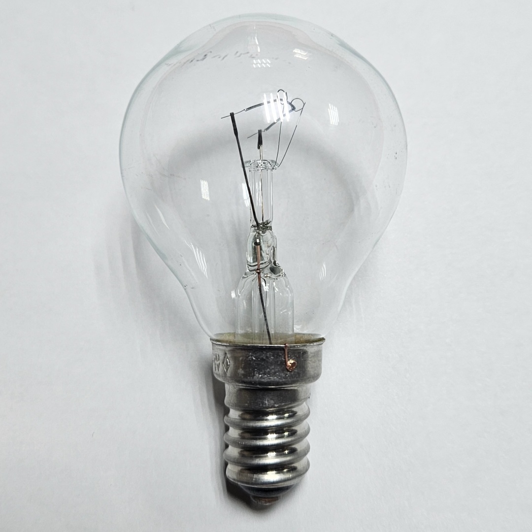 Лампочка 40W Е14, накаливания, естественный белый