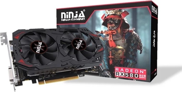 シャイン Купить Видеокарта Sinotex NINJA RADEON RX 580 AHRX58085F 8 ГБ в