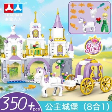 Конструктор Chaobao ViVi Princess 6745, деталей 350 шт