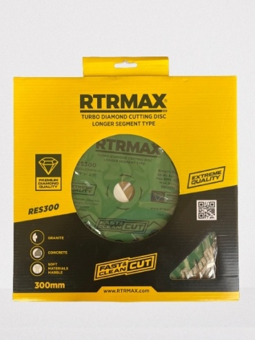 Диск отрезной алмазный 300x30х3.2 мм, RTRMAX RES300