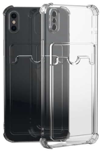 Чехол Diamond для Apple iPhone X прозрачный