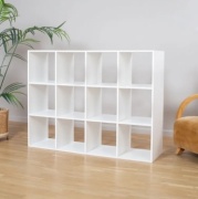 Стеллаж напольный Aiba Mebel ХАТАКЕ, 105x39x140 см, белый