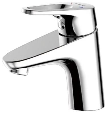 Смеситель для раковины (умывальника) BRAVAT Drop F148162C, однозахватный