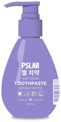 PSLAB зубная паста Double White 200 мл