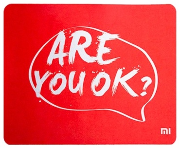 Xiaomi Are You OK 300x250x2 мм красный