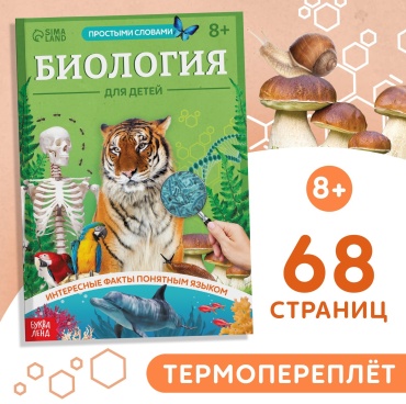А. Бажева: Книга «Биология для детей», 68 стр.