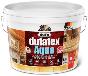 Dufa пропитка aqua бесцветный, 2.5 л