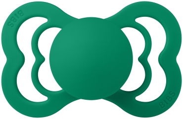 Пустышка BIBS upreme Silicone Evergreen 6-36 месяцев