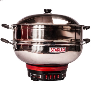 Гриль Starlux A227 серебристый