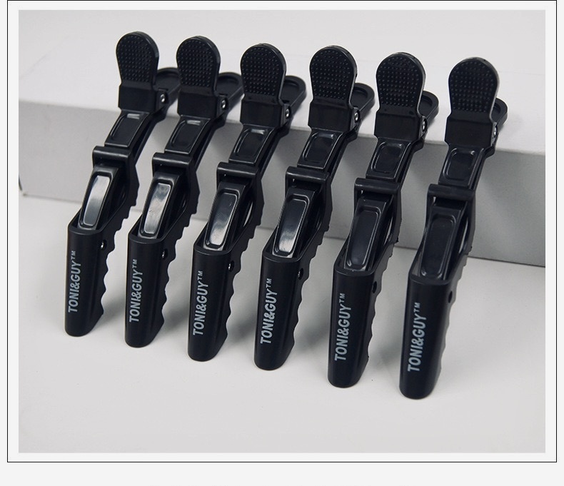 Toni&Guy зажимы для волос черный 6 шт