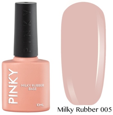 Pinky базовое покрытие Milky Rubber 005 глянцевое 10 мл