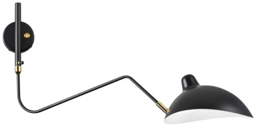 Бра настенный Odeon Light E27, черный