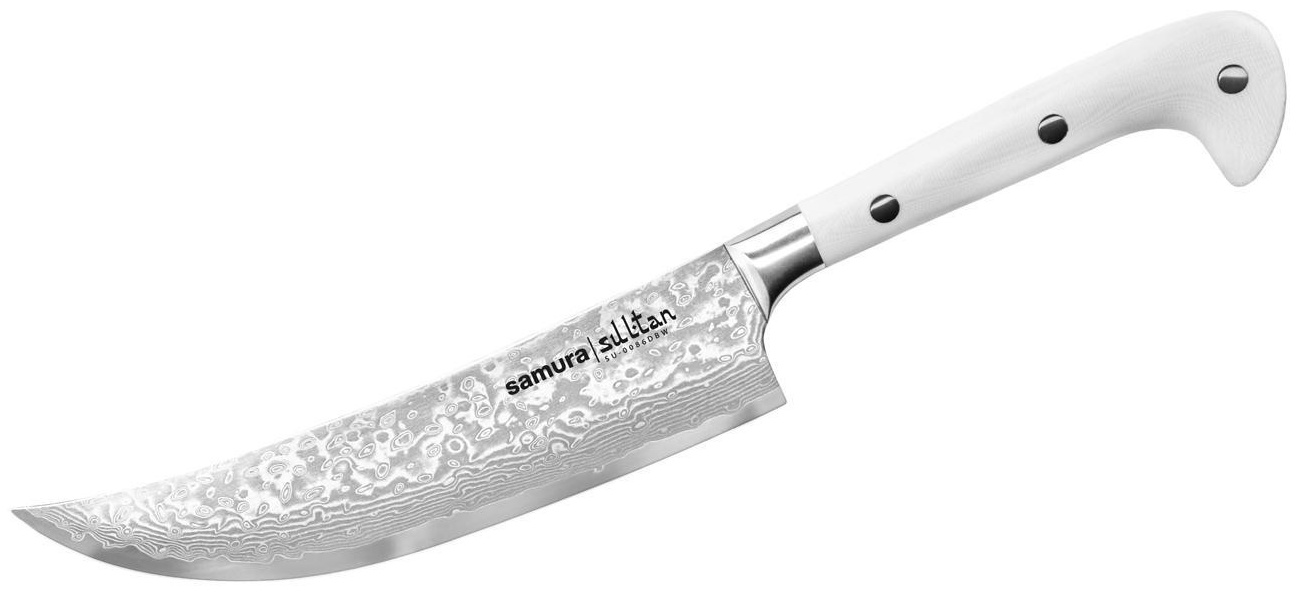 Нож универсальный Samura SU-0086DBW, лезвие: дамасская сталь 1 шт