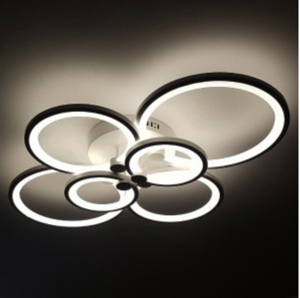 Люстра потолочная LED, кол-во ламп: 6 шт