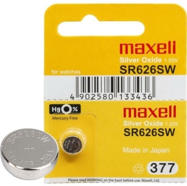 Батарейка SR626 Maxell 1 шт