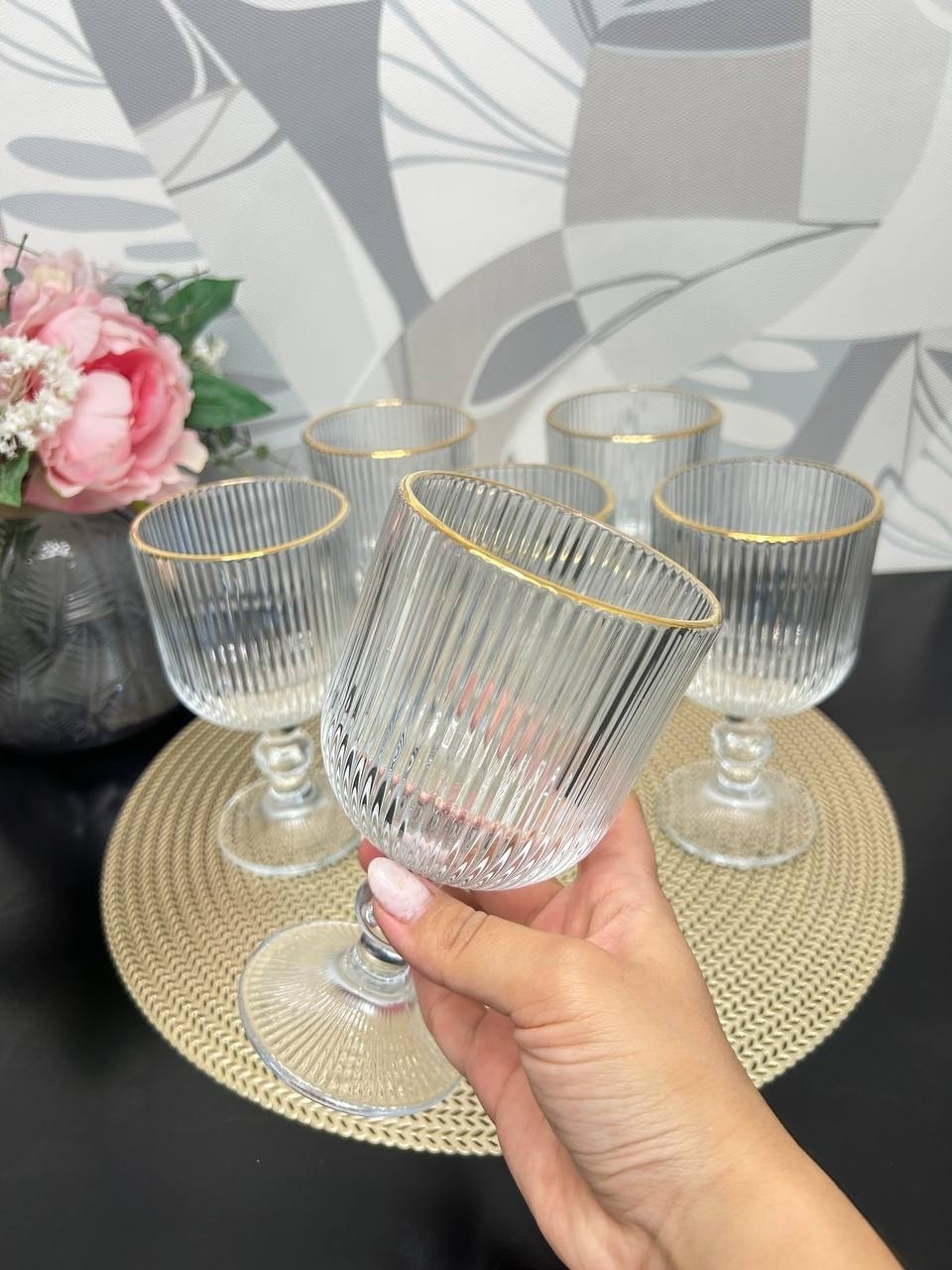 Набор бокалов GLASS WARE 390 мл, стекло, 6 шт