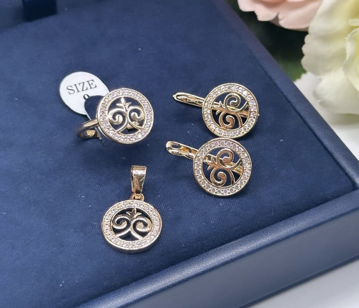 Fallon Jewelry медицинская сталь, фианит
