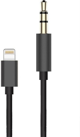 Кабель Jackys Lightning - 3.5 mm jack 1 м