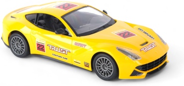 Машинка Red blooded Honda на радиоуправлении KAI JUN 2022-4/жел