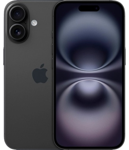 Смартфон Apple iPhone 16 512Gb NanoSIM+eSIM черный