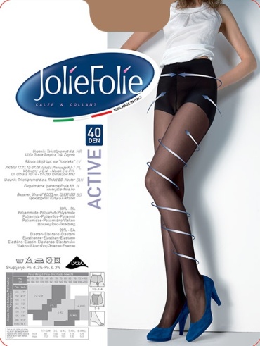 Колготки JolieFolie черный