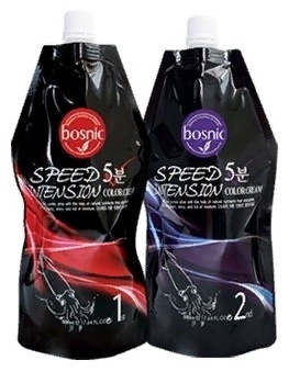 BOSNIC Speed 5 Intension natural brown крем-краска 1000 мл, фото 3