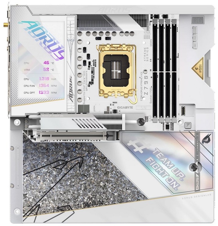 Материнская плата GIGABYTE Z790 AORUS XTREME X ICE