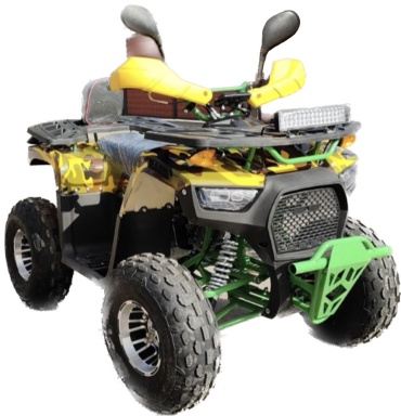 Квадроцикл Hunter 125 детский 125 куб. см желтый