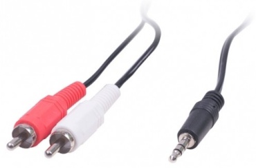 Ritmix RCC-077 3.5mm/m - 2xRCA/m 1.5 м черный