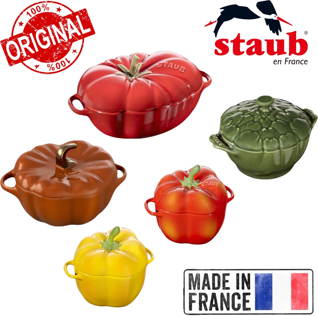Кокотница для выпечки, для запекания Staub керамика, 5 шт