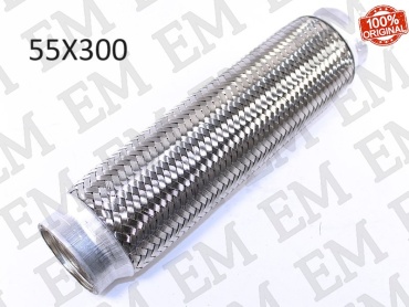 SAT гофра глушителя E-ST-55X300-M