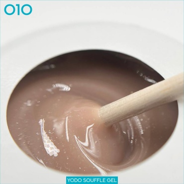 Yodo гель Souffle Gel #010 бежевый нюд с мелким шиммером 30 мл