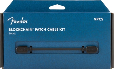 Fender Blockchain Patch Cable Kit 9 Small 099-0825-202 0.1 м м черный