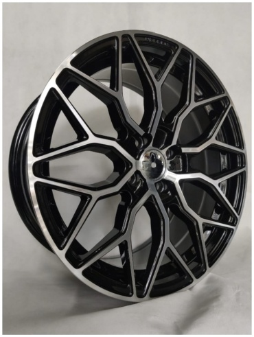 SSM 675 7.5x17/4x100 D67.1 ET35 4 диска черный, серебристый