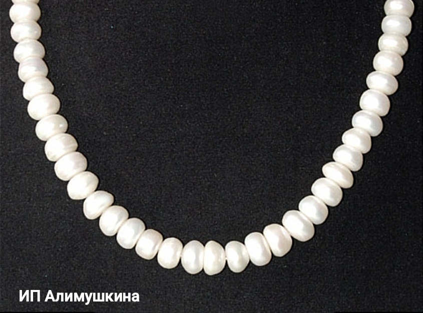 Бусы 1084015_901231514 длина 45 см жемчуг жемчуг