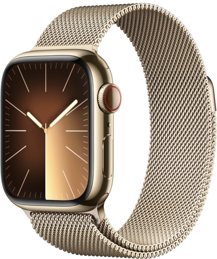 Купить Смарт-часы Apple Watch Series 9 GPS 41 мм золотистый в Алматы ...