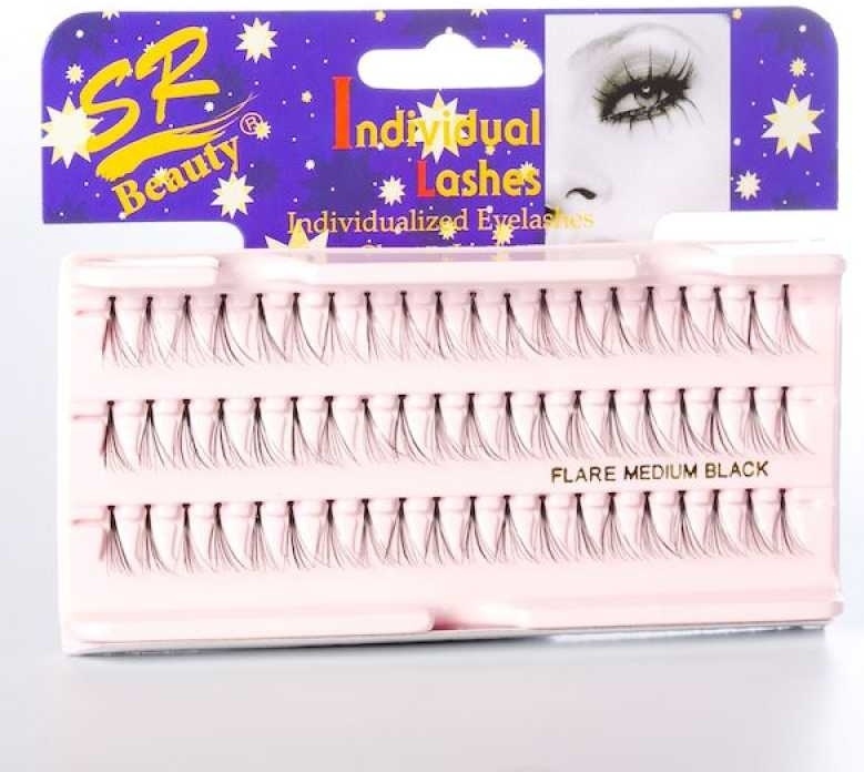 SR BEAUTY пучковые C+ 0.05 мм черный mix 7-10 мм