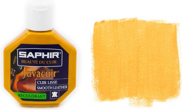 Saphir крем желтый, Juvacuir Natural Leather