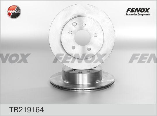 Диски FENOX задние TB219164