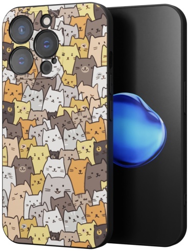 Чехол Mcover для Apple iPhone 14 Pro рисунок