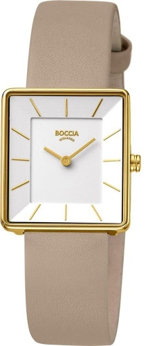 Кварцевые Boccia Titanium 3351-04C титан