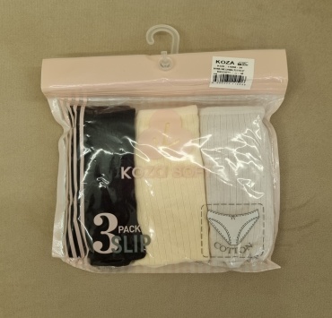 Слипы Koza Underwear черный, бежевый
